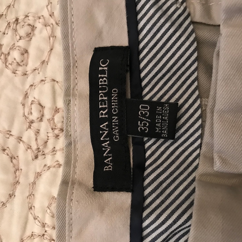 Banana Republic Gavin Chino Khaki 35/30